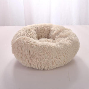 Dog Bed Plush Cat Mat Round Cushion (20 Colors) 8 Sizes