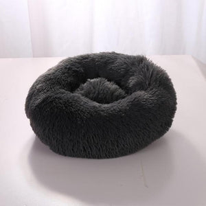 Dog Bed Plush Cat Mat Round Cushion (20 Colors) 8 Sizes