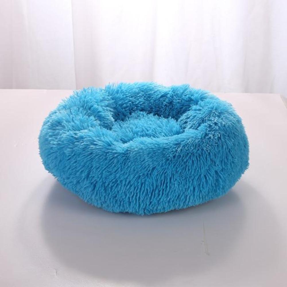 Dog Bed Plush Cat Mat Round Cushion (20 Colors) 8 Sizes