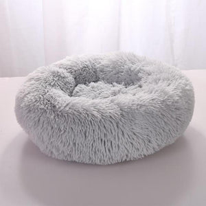 Dog Bed Plush Cat Mat Round Cushion (20 Colors) 8 Sizes