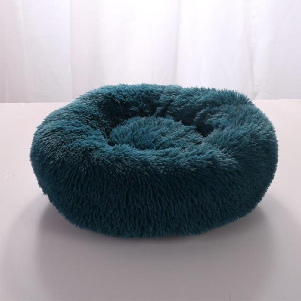 Dog Bed Plush Cat Mat Round Cushion (20 Colors) 8 Sizes
