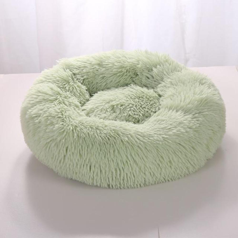 Dog Bed Plush Cat Mat Round Cushion (20 Colors) 8 Sizes