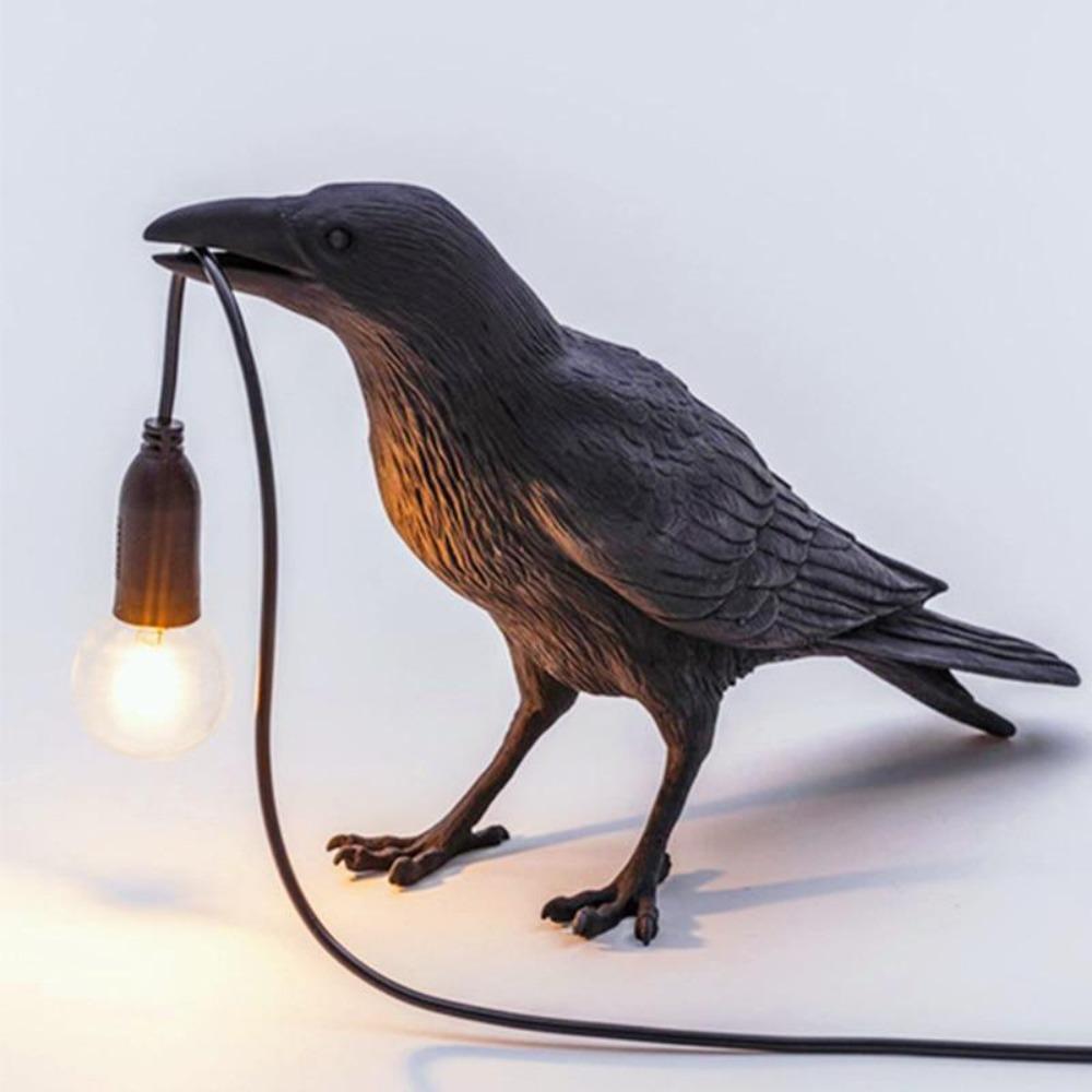Nordic Crow Bird Lamp (2 Colors) 9 Designs