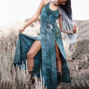 Renaissance Viking Tribe Sleeveless Dress (3 Colors) S - 5XL