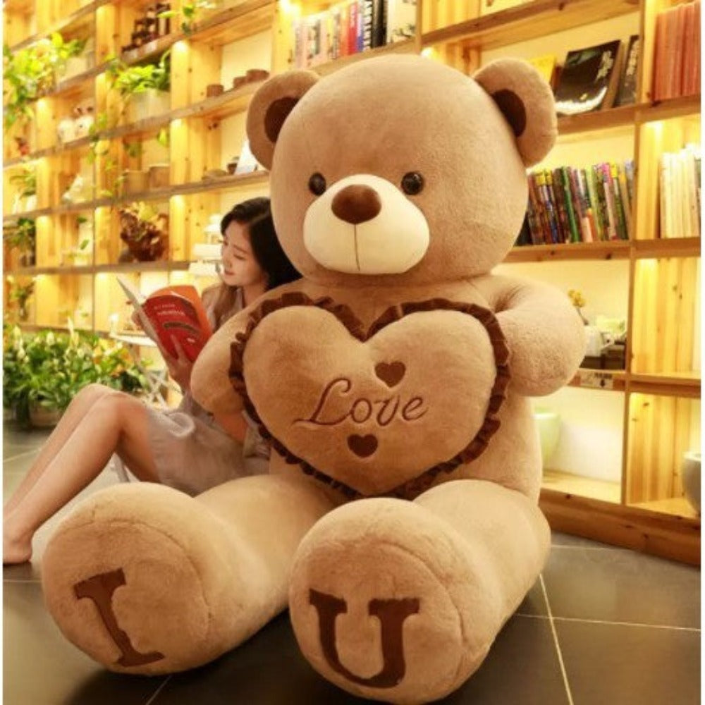 Valentines Giant Teddy Bear Heart Pillow Plush Stuffed Animal (7 Styles) 80CM-100CM