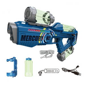 LED Light Up Automatic Turbo Water Squirt Gun (2 Colors)