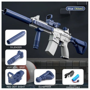 Automatic Water Squirt Gun (2 Options) Rifle or Handgun w/Rechargeable Battery